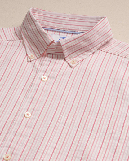 Marina Seersucker Short Sleeve Sport Shirt