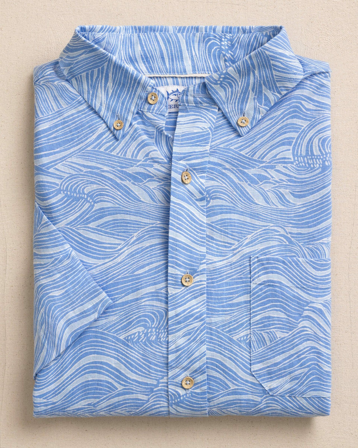 Rolling Waves Short Sleeve Sport Shirt