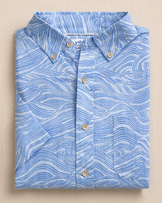 Rolling Waves Short Sleeve Sport Shirt