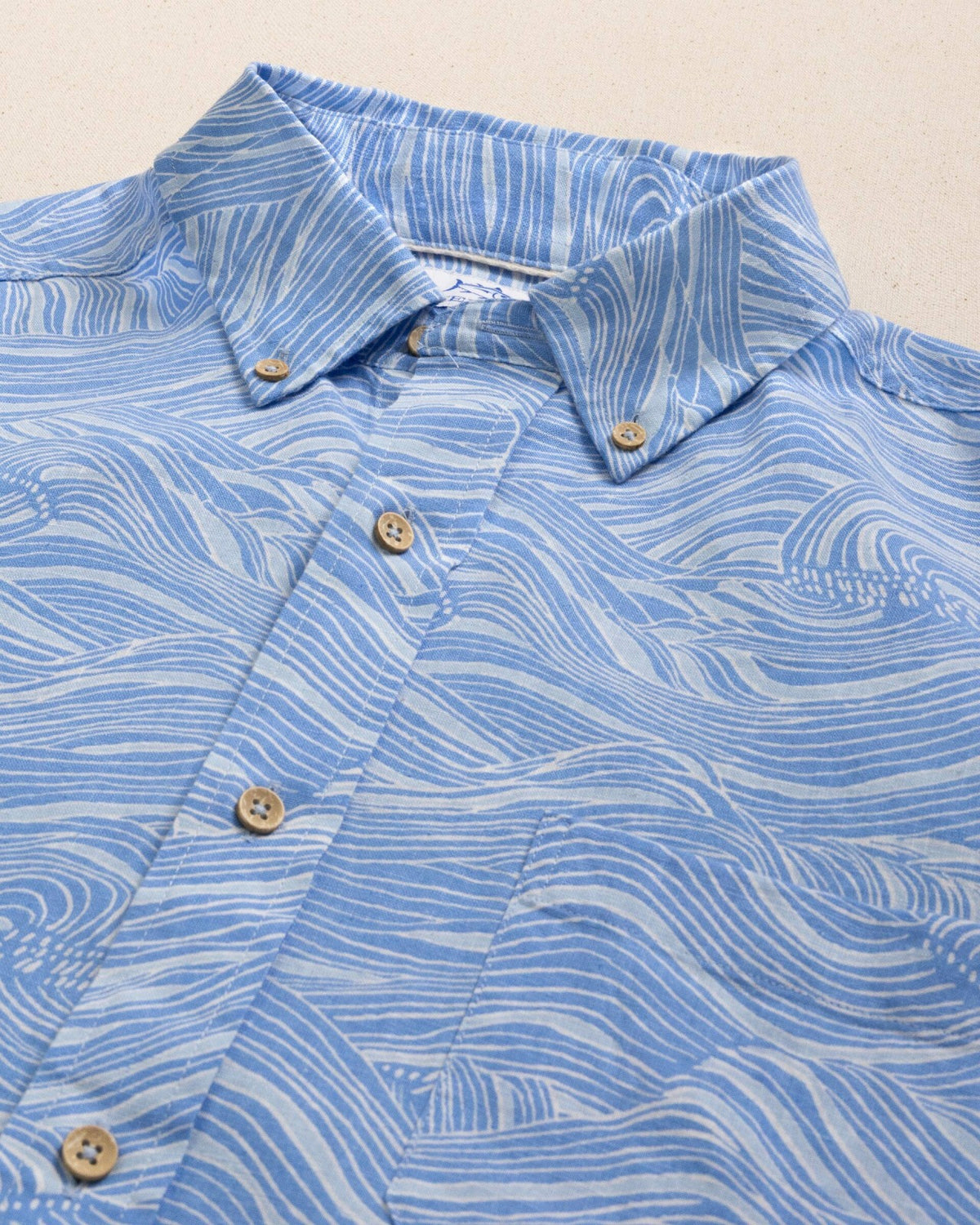 Rolling Waves Short Sleeve Sport Shirt