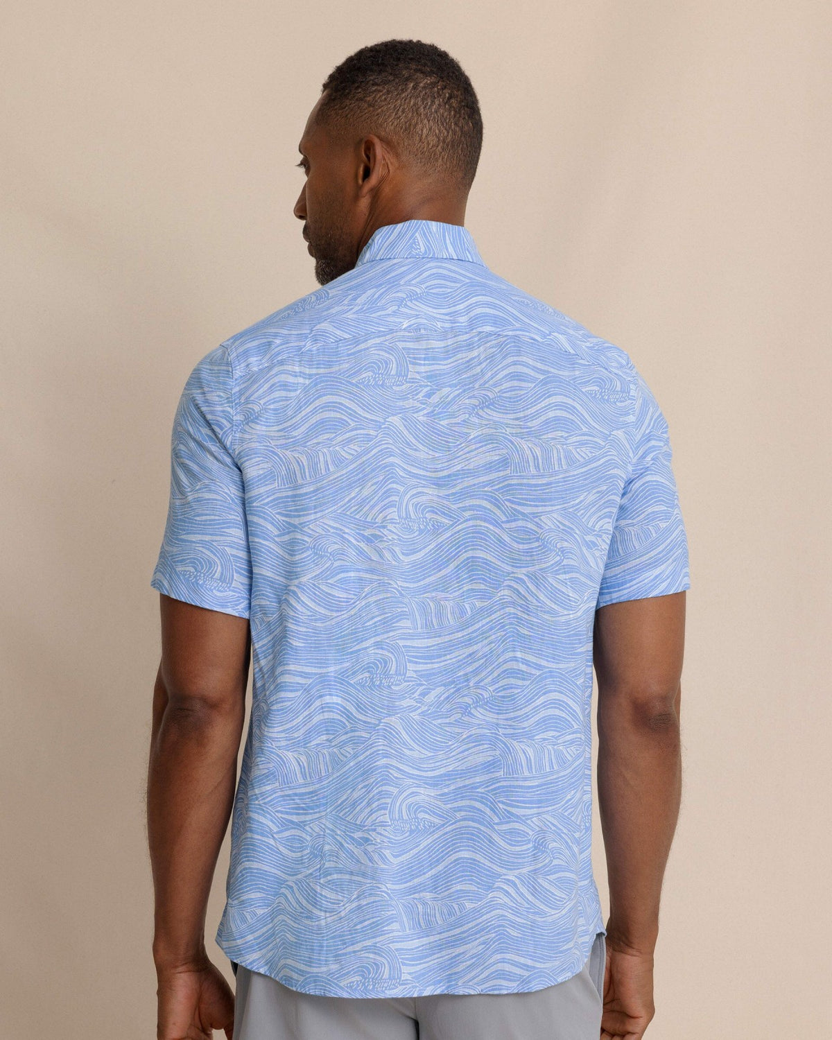 Rolling Waves Short Sleeve Sport Shirt