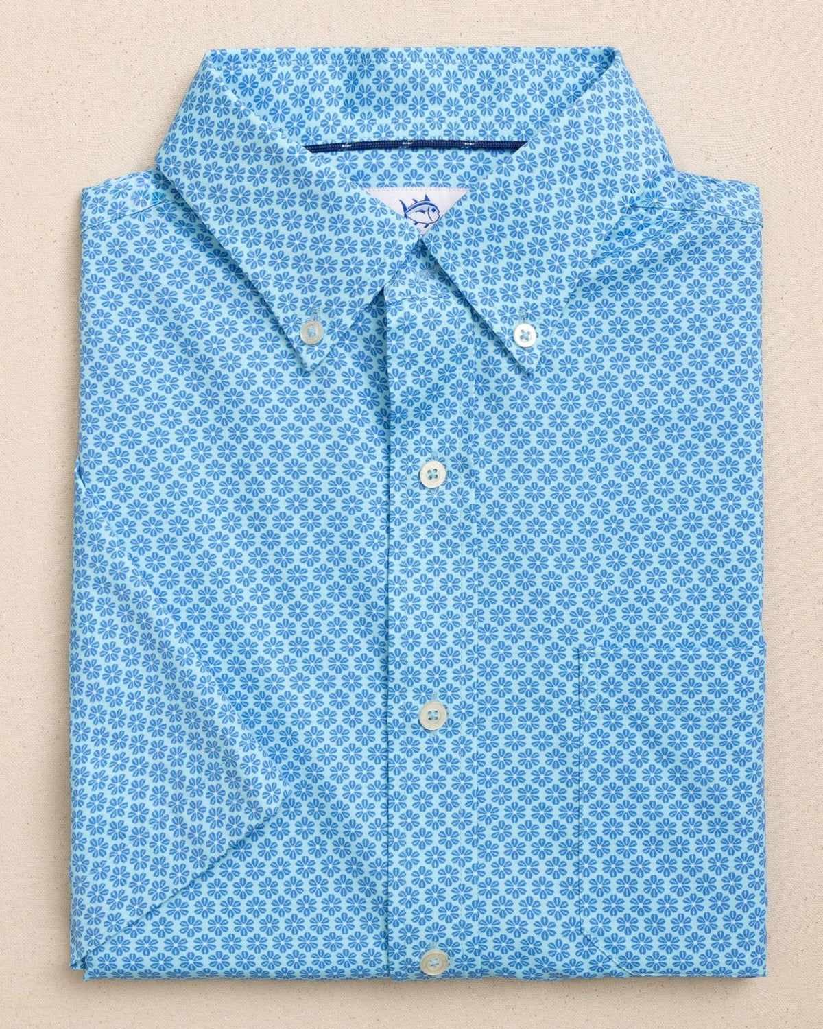 Flower Garden Short Sleeve Sport Shirt