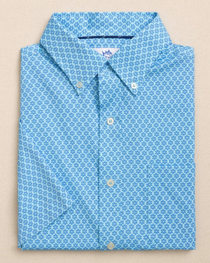 Flower Garden Short Sleeve Sport Shirt