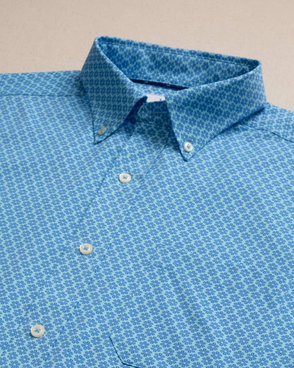 Flower Garden Short Sleeve Sport Shirt