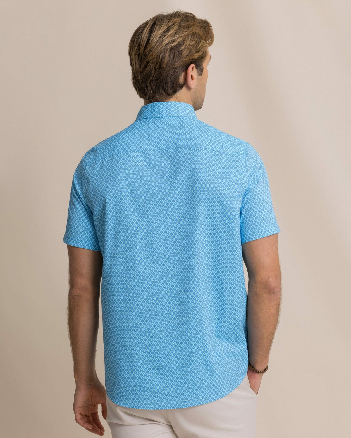 Flower Garden Short Sleeve Sport Shirt