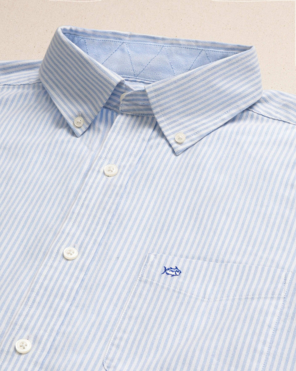 Harborview Charleston Oxford Stripe Sport Shirt