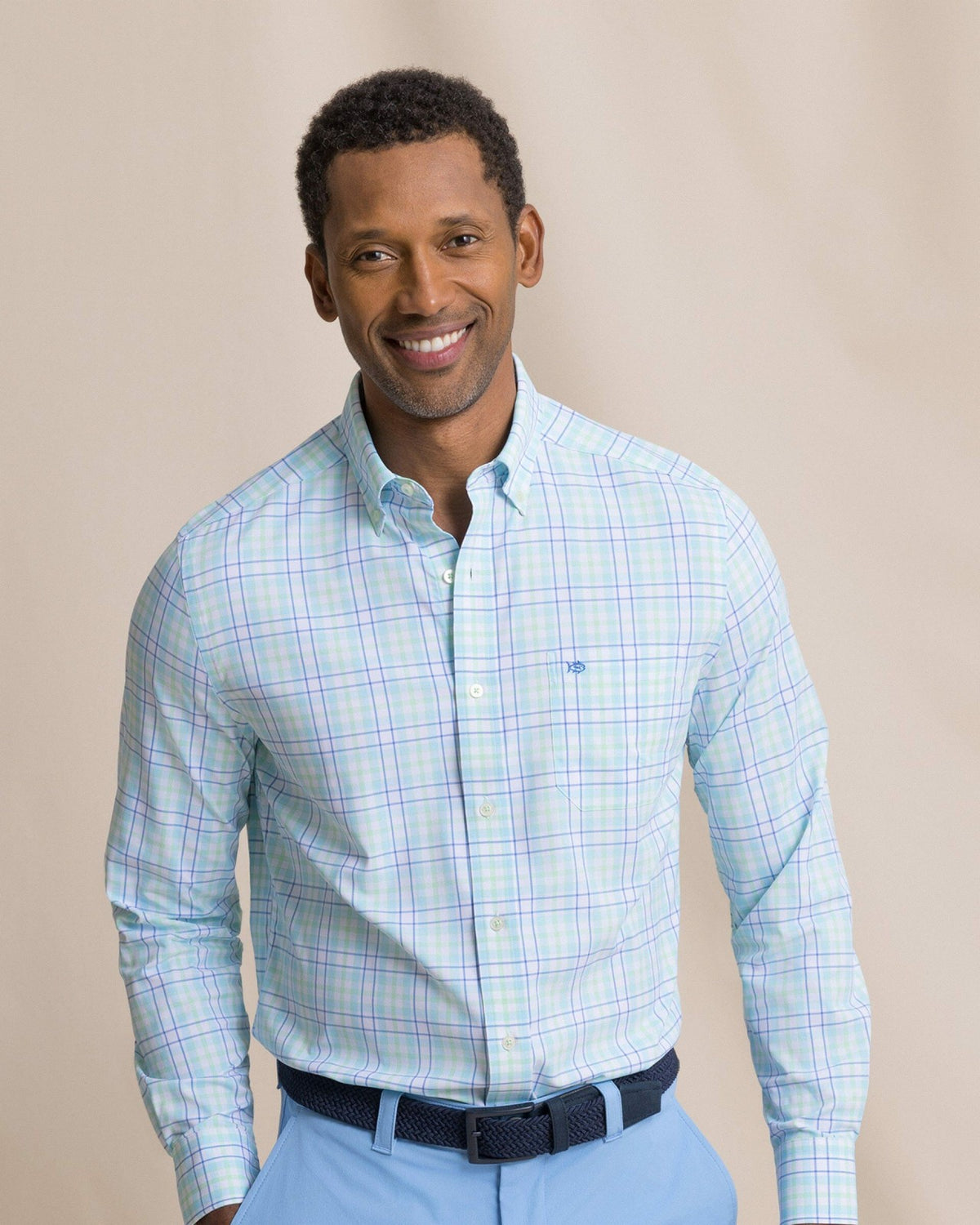 Master Plaid Coastal Breeze® Sport Shirt