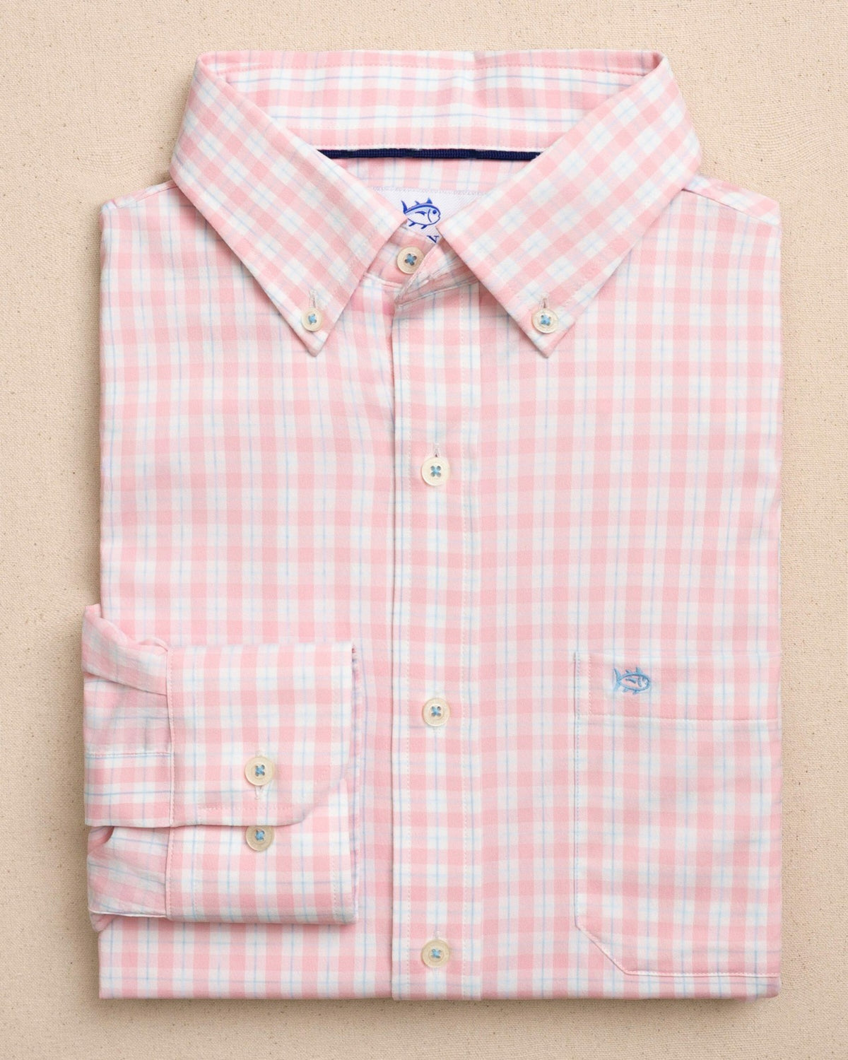 Precheck Plaid Coastal Breeze® Sport Shirt