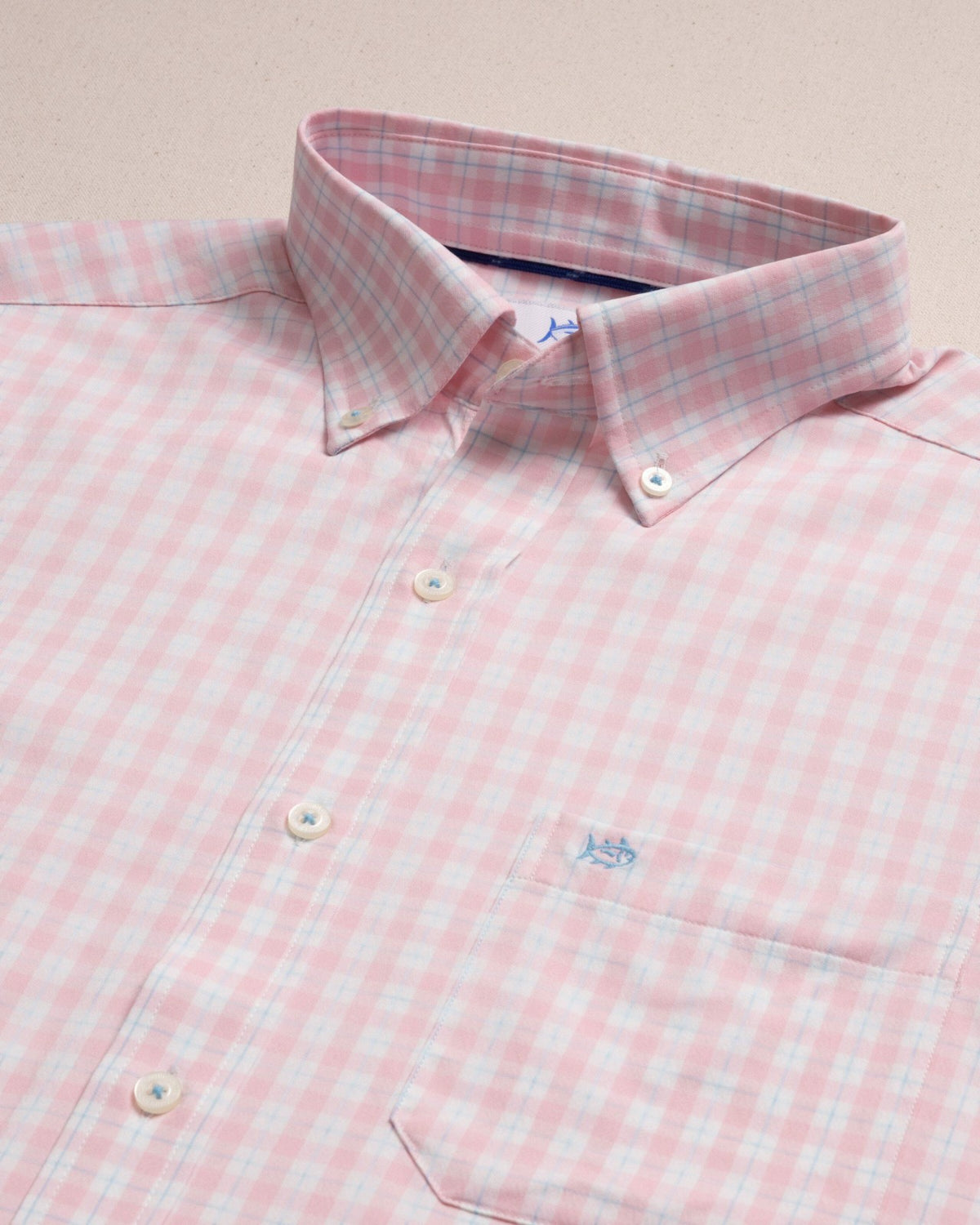 Precheck Plaid Coastal Breeze® Sport Shirt