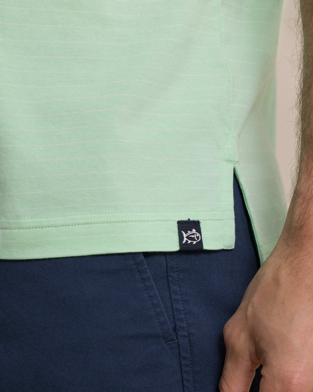 The Seaport Kinston Stripe Polo