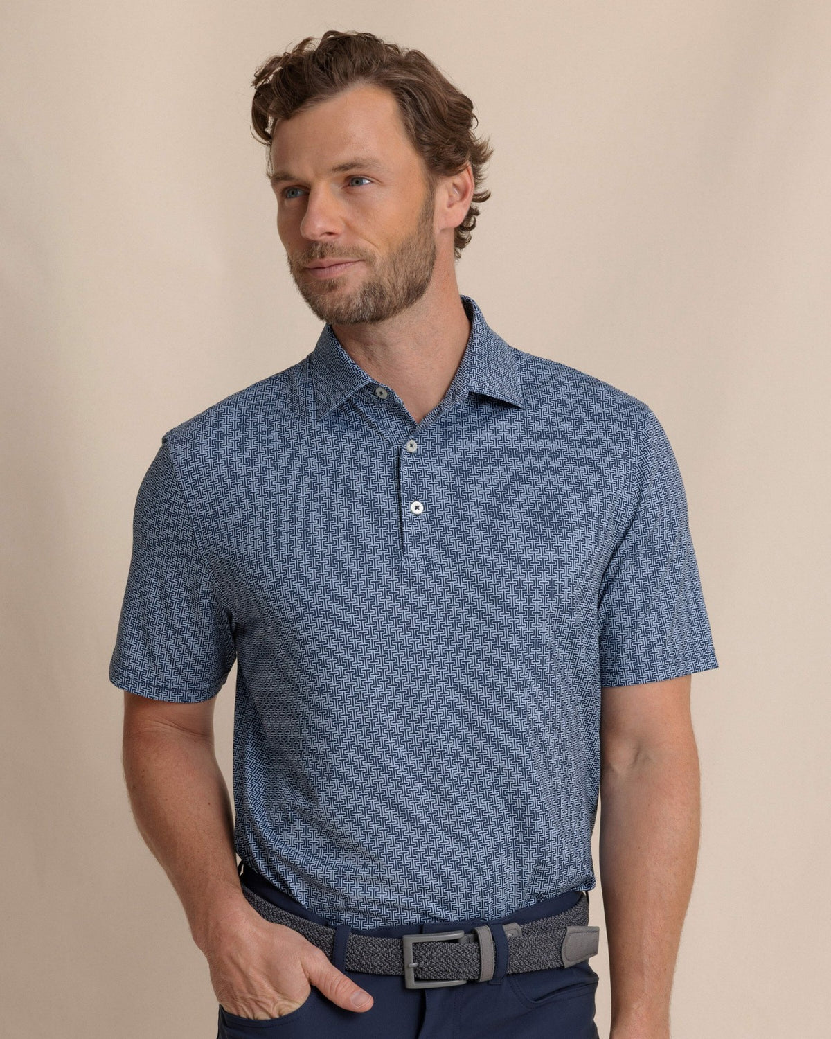 Driver ST Geo Printed Polo
