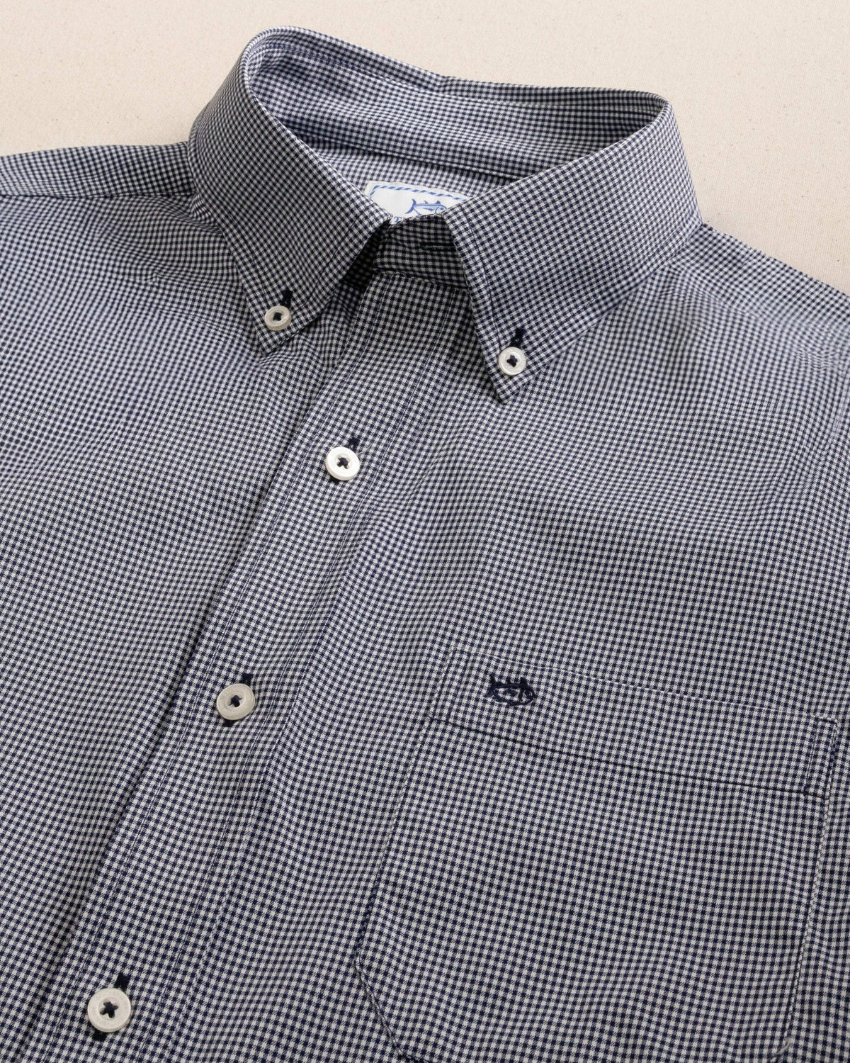 Gingham Intercoastal Performance Sport Shirt