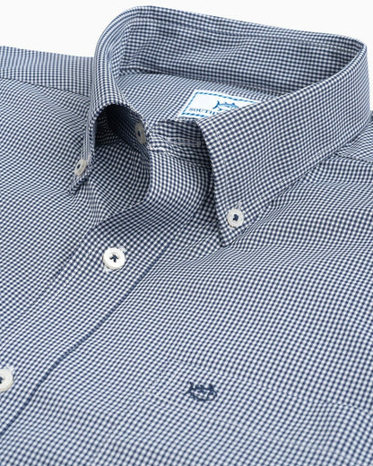Gingham Intercoastal Performance Sport Shirt