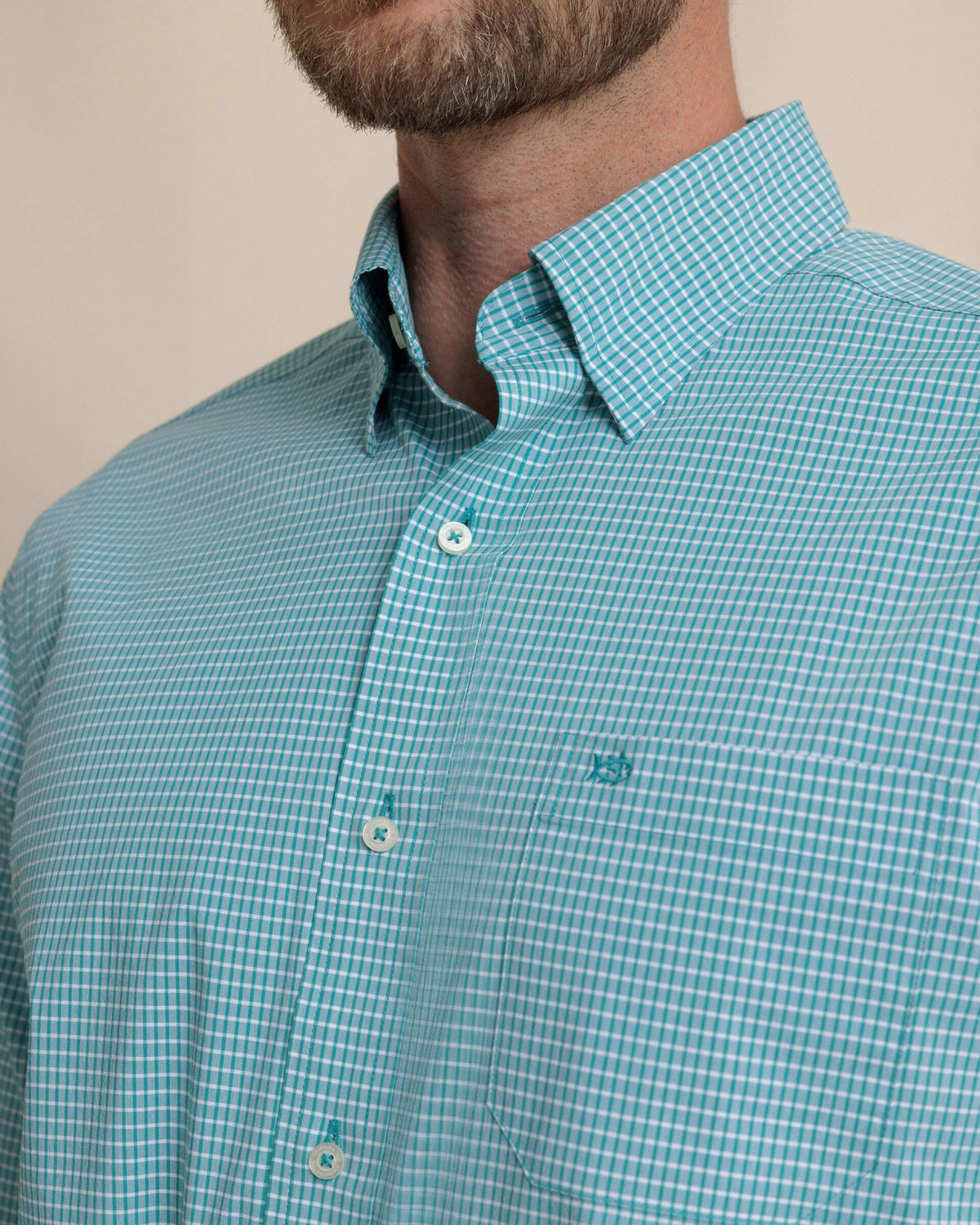 Crofton Plaid Charleston Sport Shirt - Spruce