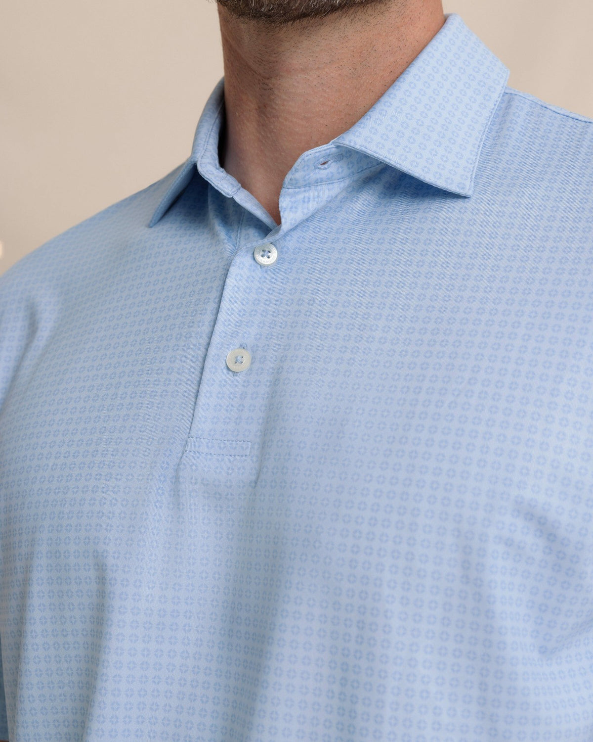 Driver Spring Geo Printed Polo