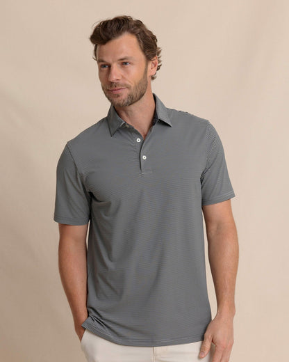 brrr°®-eeze Meadowbrook Stripe Polo - Steel