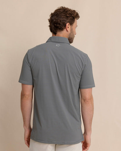 brrr°®-eeze Meadowbrook Stripe Polo - Steel