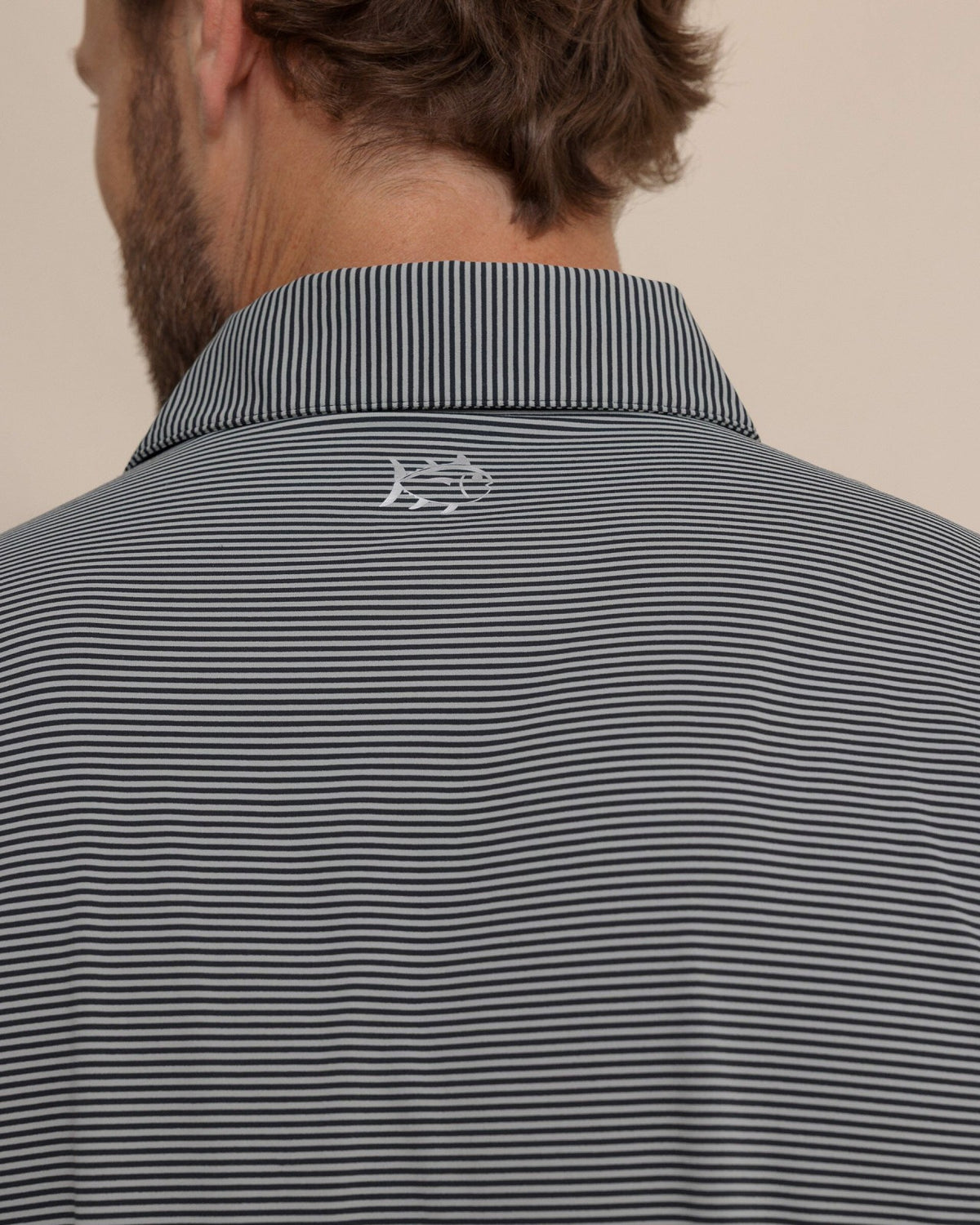 brrr°®-eeze Meadowbrook Stripe Polo - Steel
