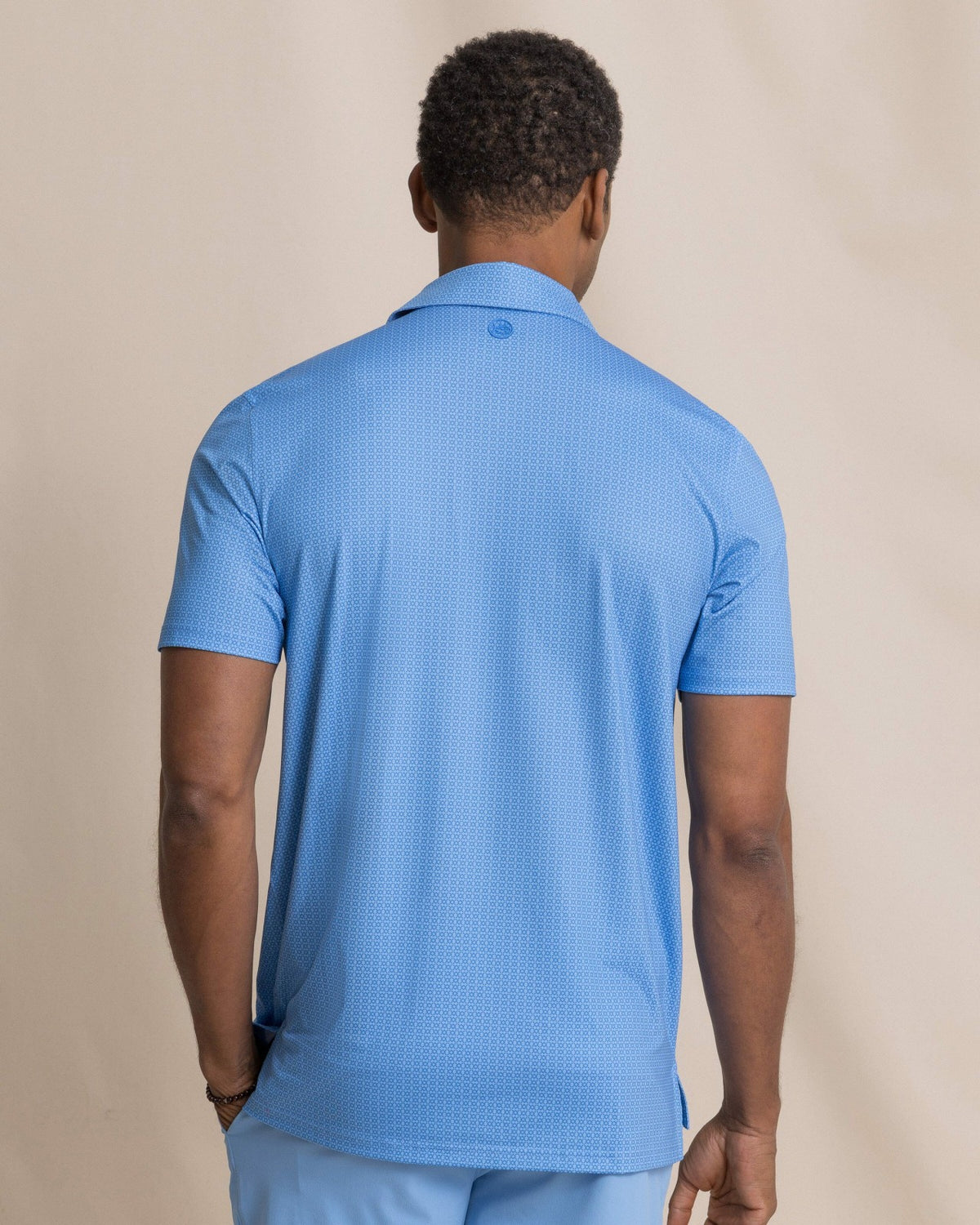 Driver Seaside Geo Printed Polo