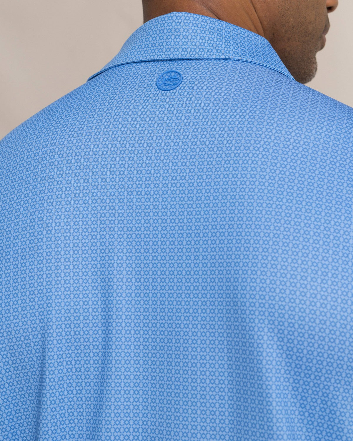 Driver Seaside Geo Printed Polo