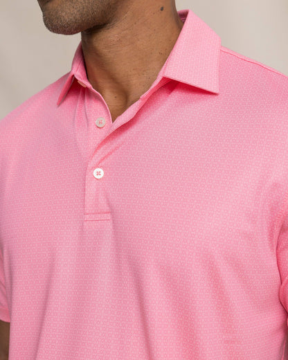 Driver Seaside Geo Printed Polo