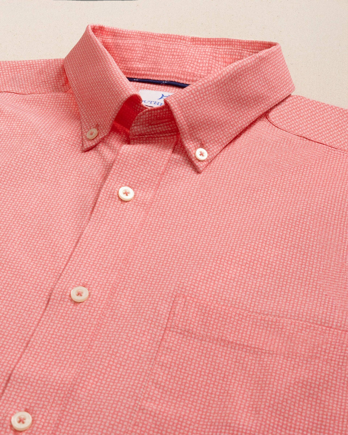 Eastport Heather brrr°® Short Sleeve Sport Shirt