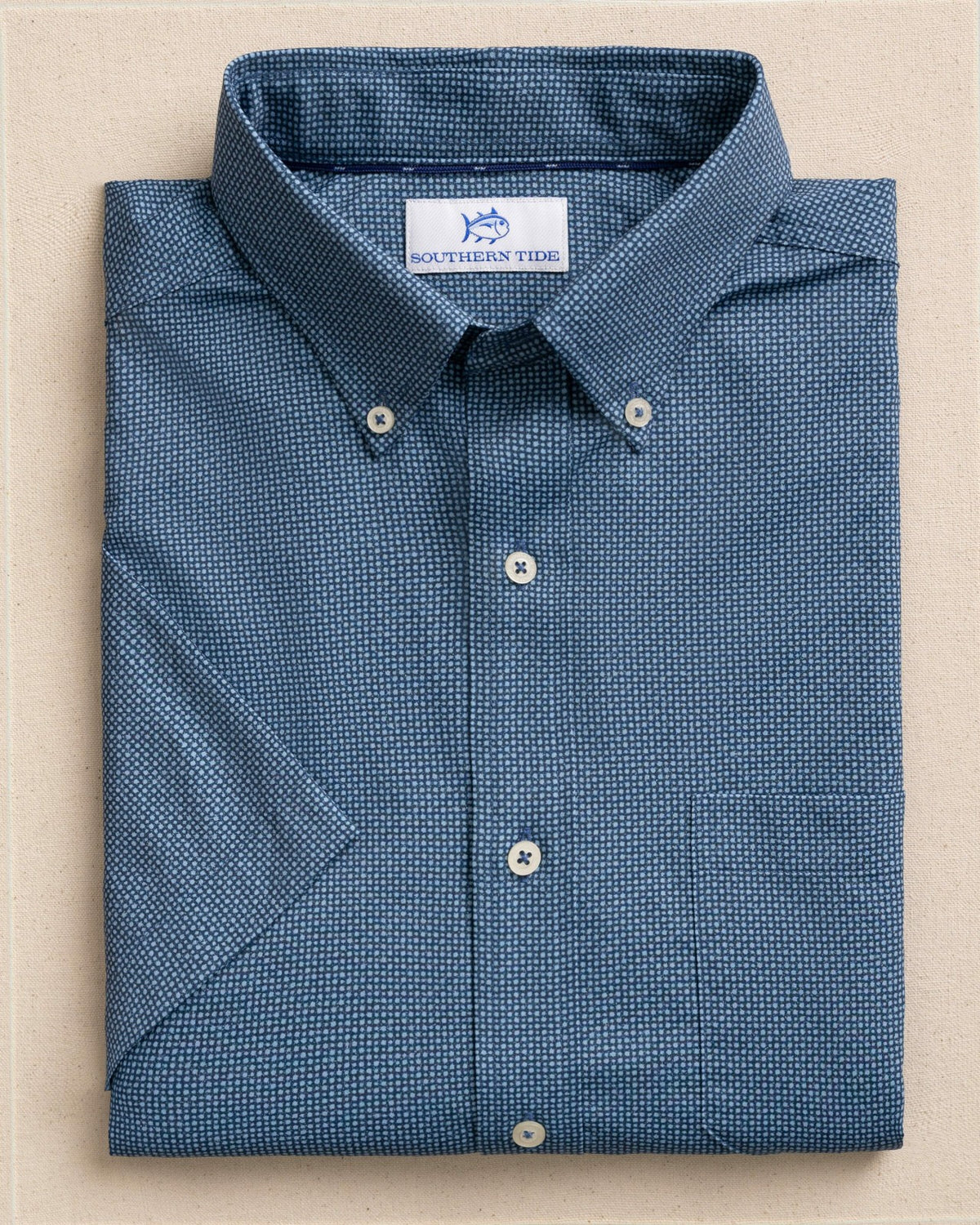 Eastport Heather brrr°® Short Sleeve Sport Shirt