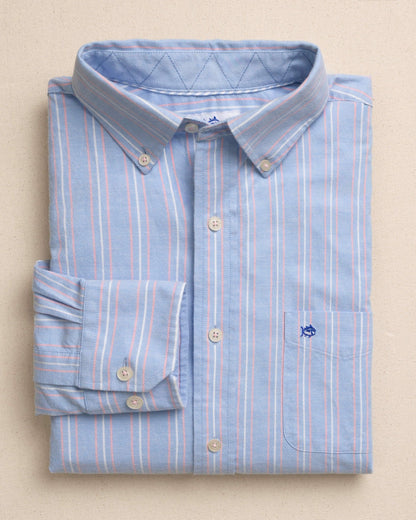 Beachside Charleston Oxford Stripe Sport Shirt