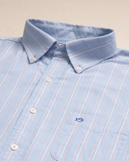 Beachside Charleston Oxford Stripe Sport Shirt