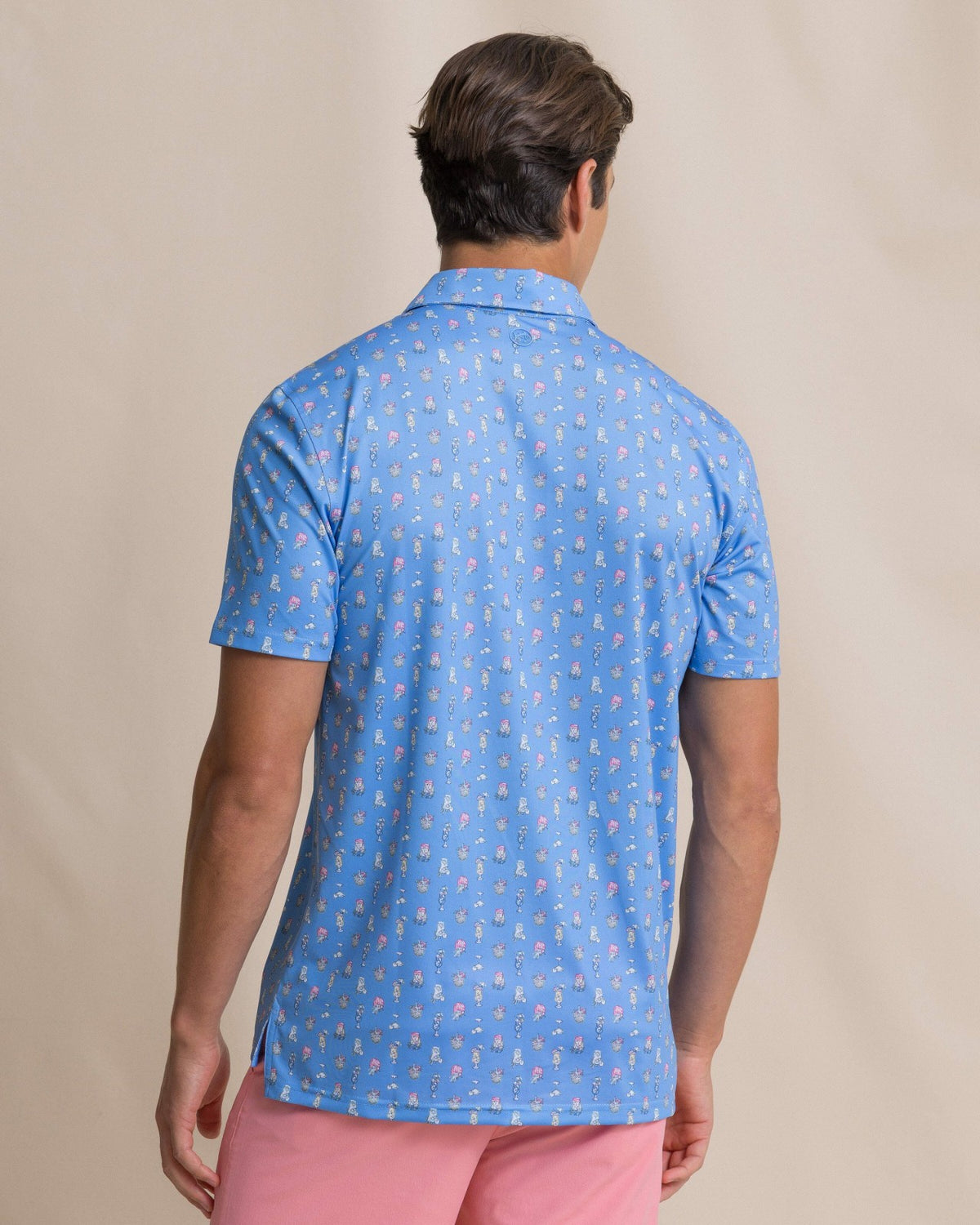 Driver Tropical Drink Printed Polo