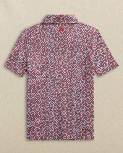 Boys Driver Firecracker Printed Performance Polo