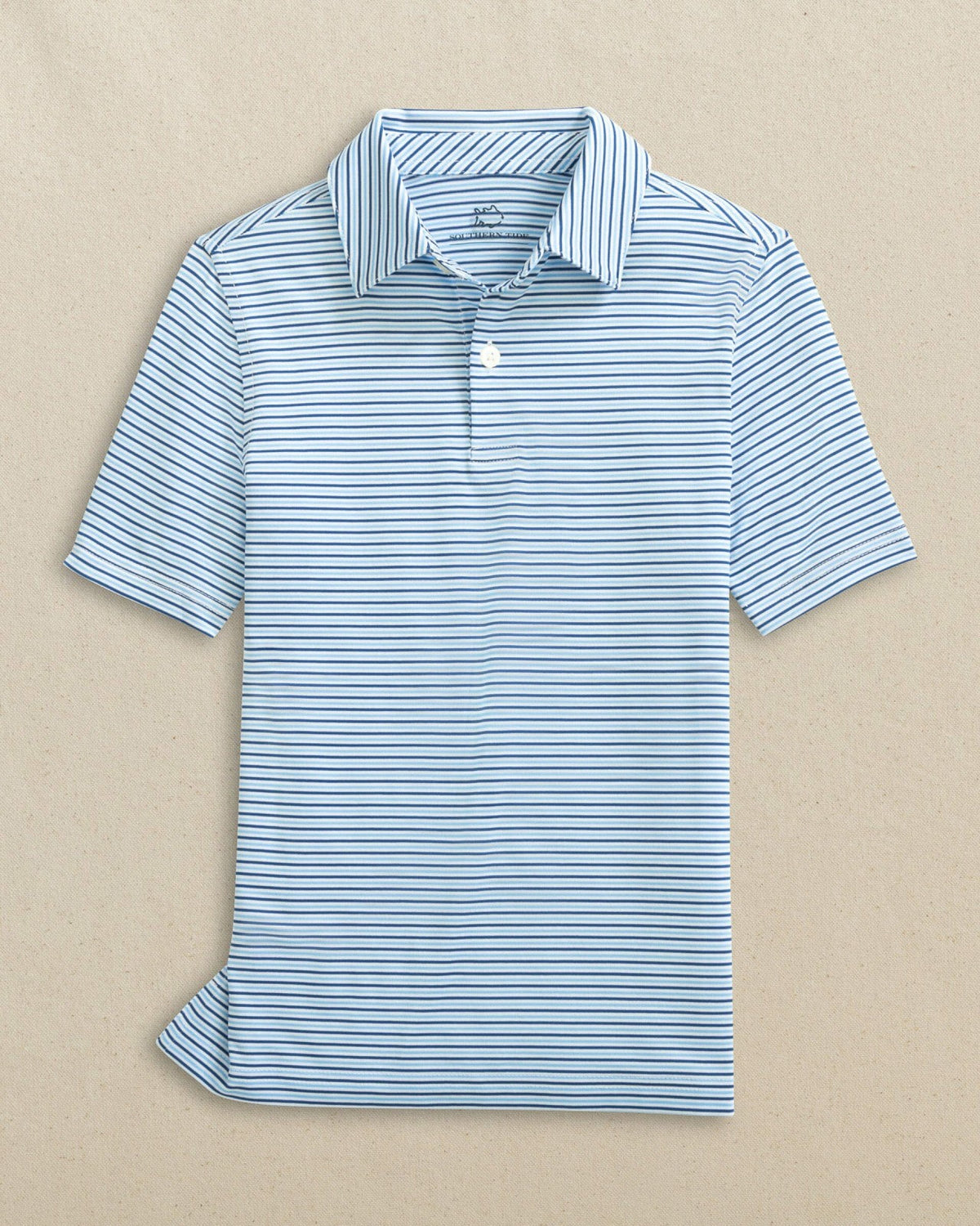 Boys Driver Micro-Stripe Performance Polo