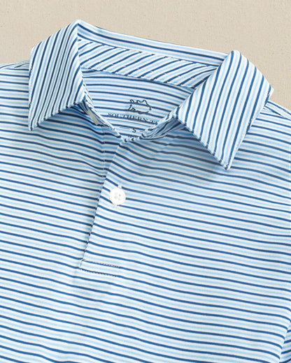Boys Driver Micro-Stripe Performance Polo