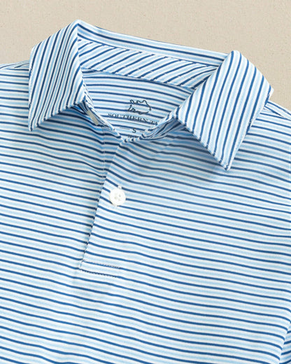 Boys Driver Micro-Stripe Performance Polo