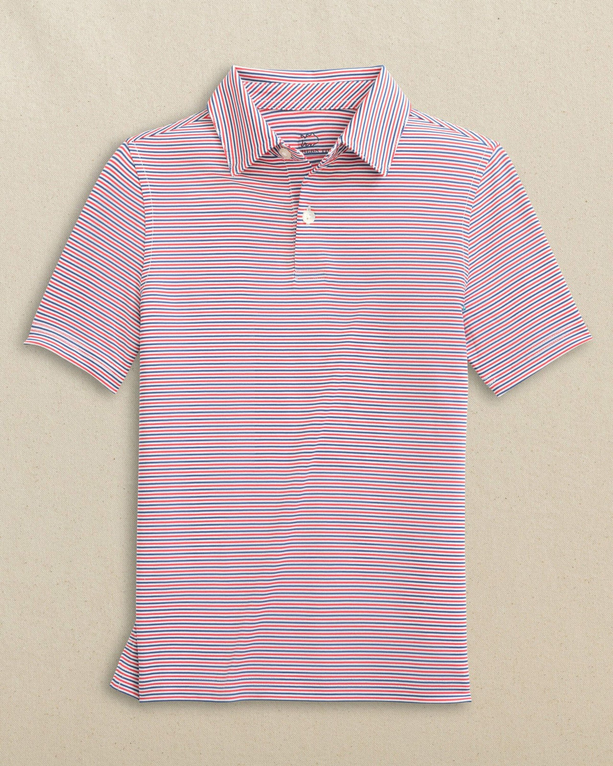 Boys Driver Micro-Stripe Performance Polo