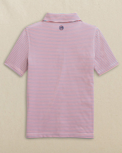Boys Driver Micro-Stripe Performance Polo
