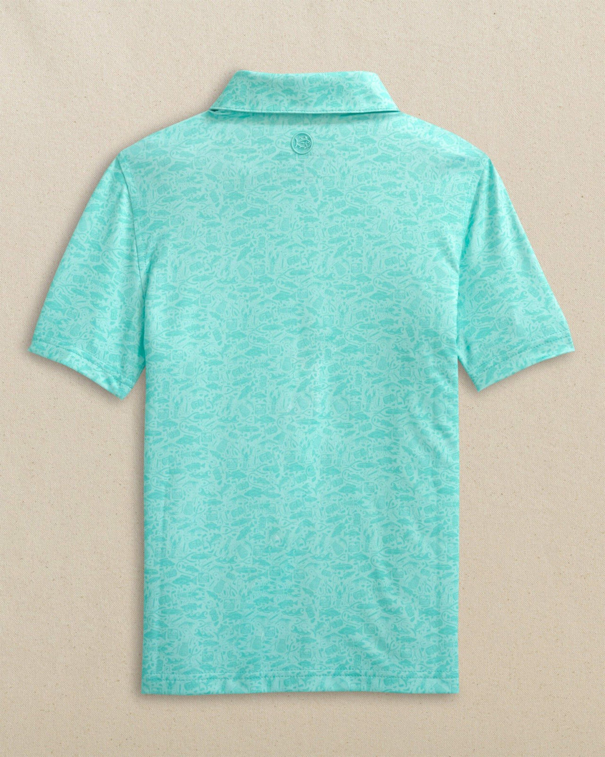 Boys Driver Seawatch Printed Performance Polo