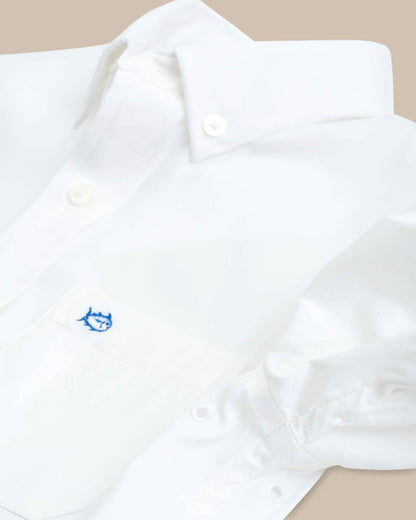 Boy's Intercoastal Solid Button Down Shirt