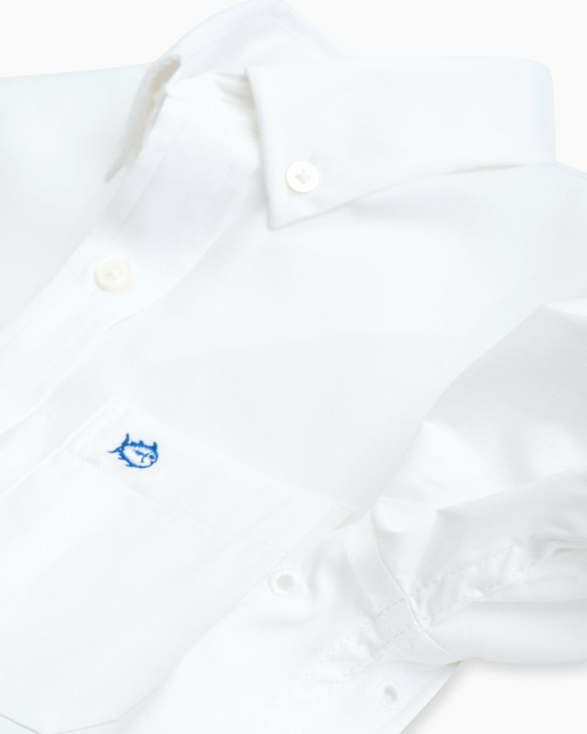 Boy's Intercoastal Solid Button Down Shirt