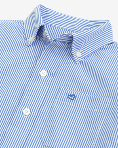 Youth Intercoastal Bengal Stripe Sport Shirt