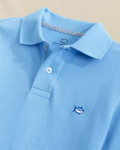 Boys Skipjack Cotton Polo Shirt
