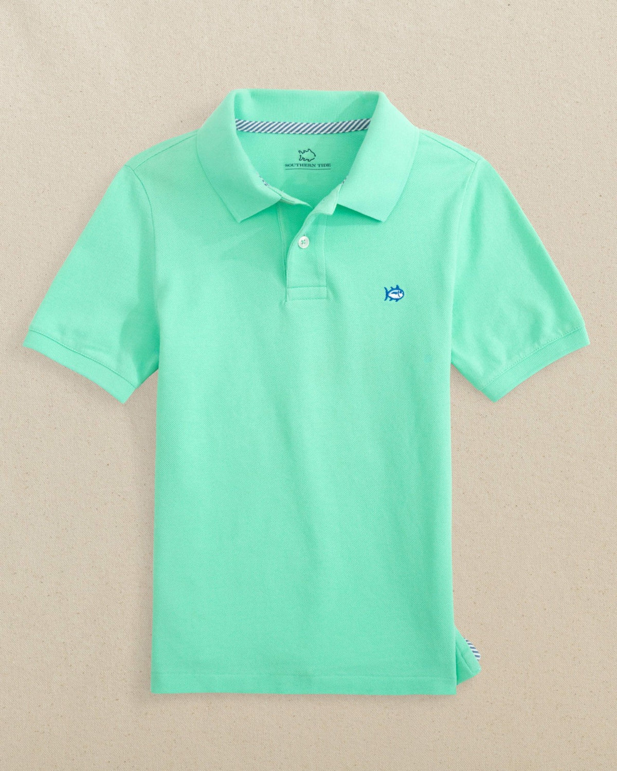 Boys Skipjack Cotton Polo Shirt