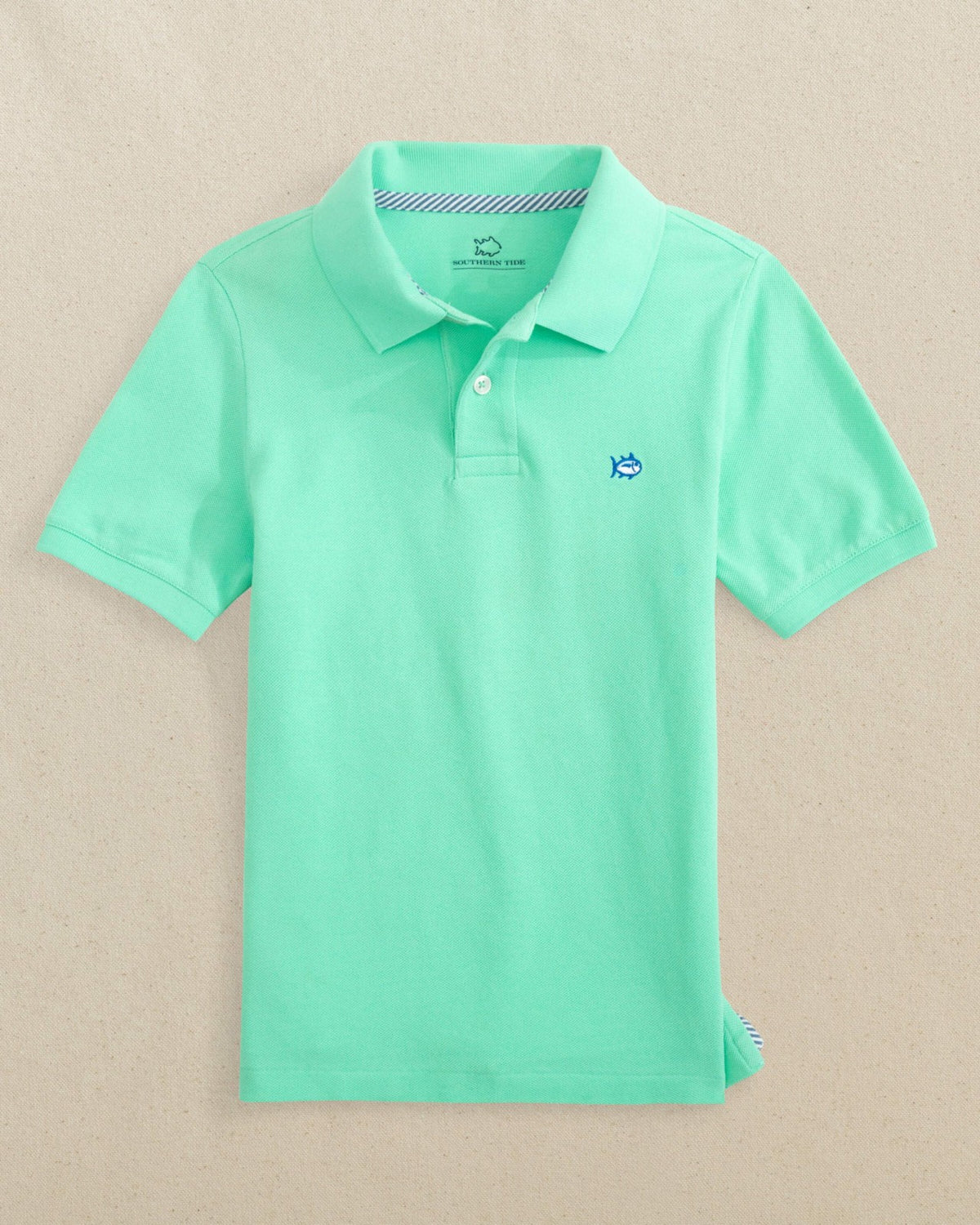 Boys Skipjack Cotton Polo Shirt