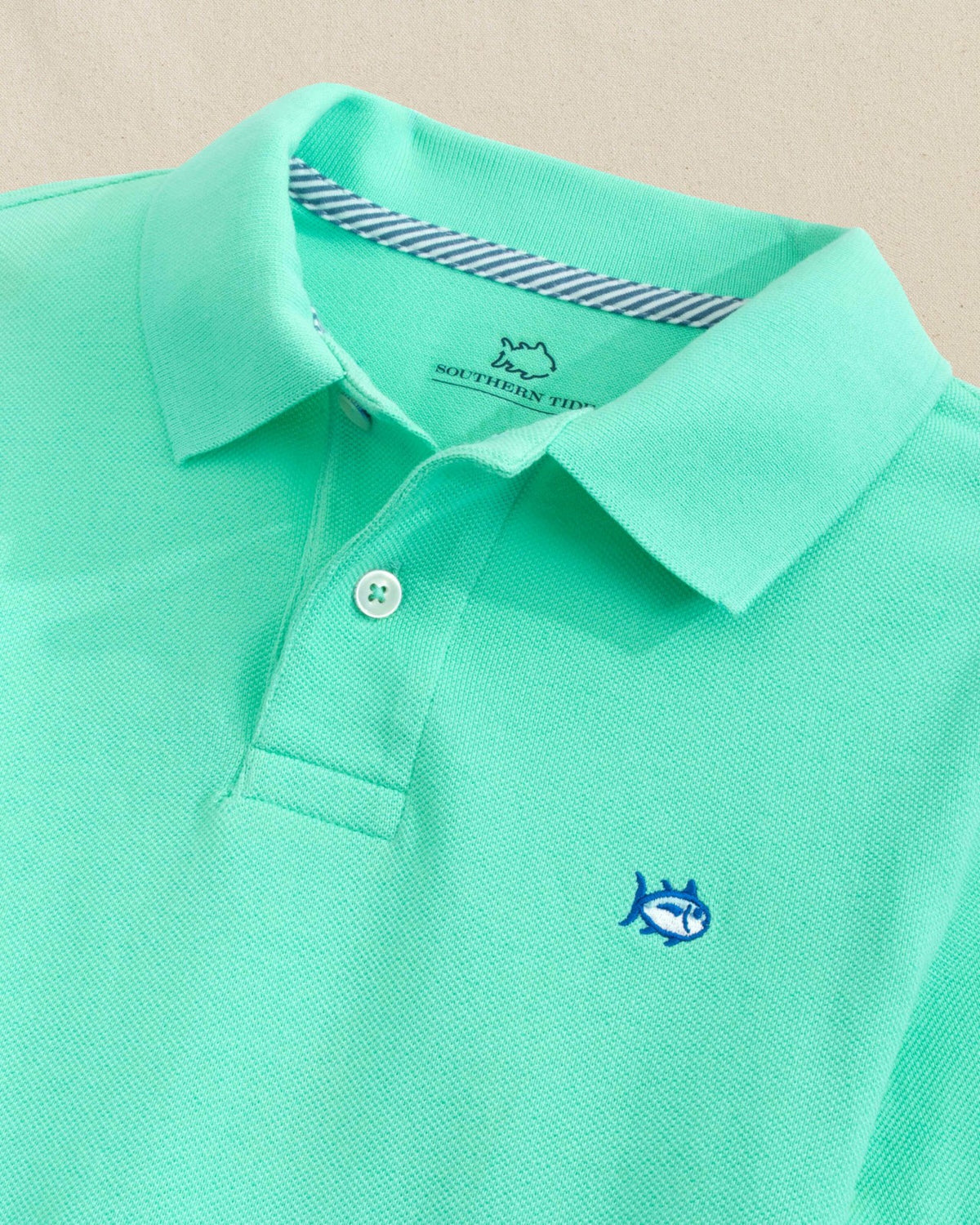 Boys Skipjack Cotton Polo Shirt