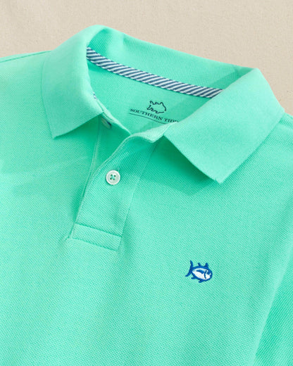 Boys Skipjack Cotton Polo Shirt