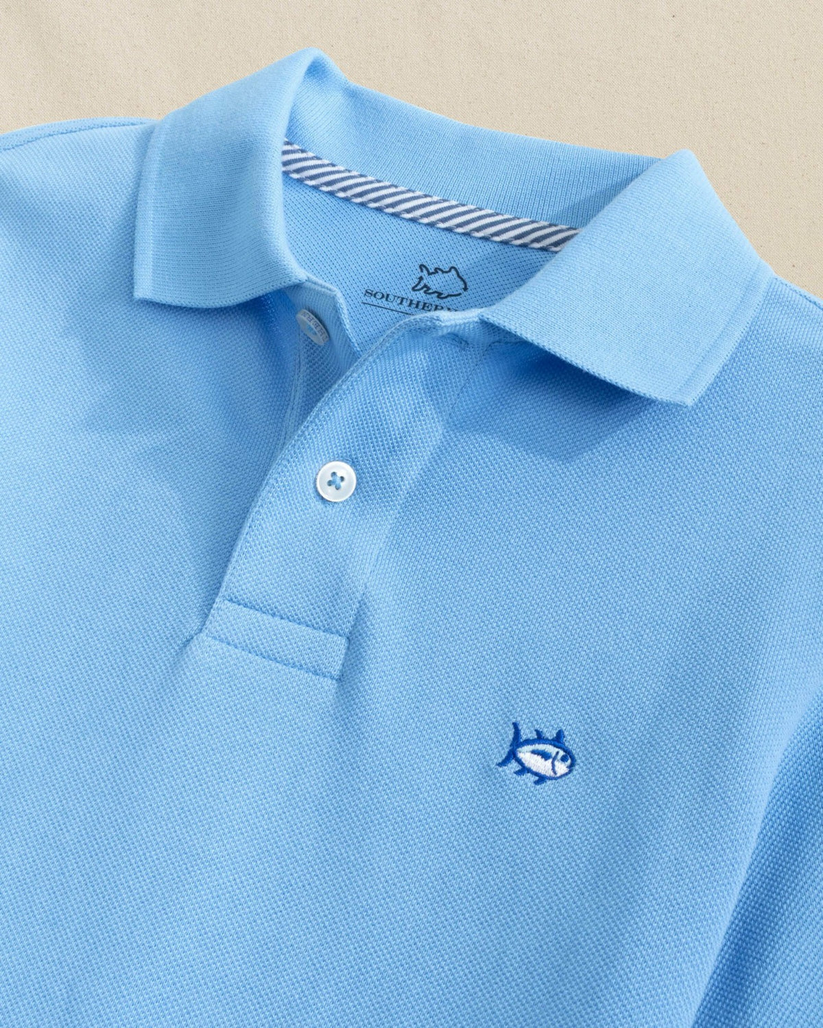 Boys Skipjack Cotton Polo Shirt