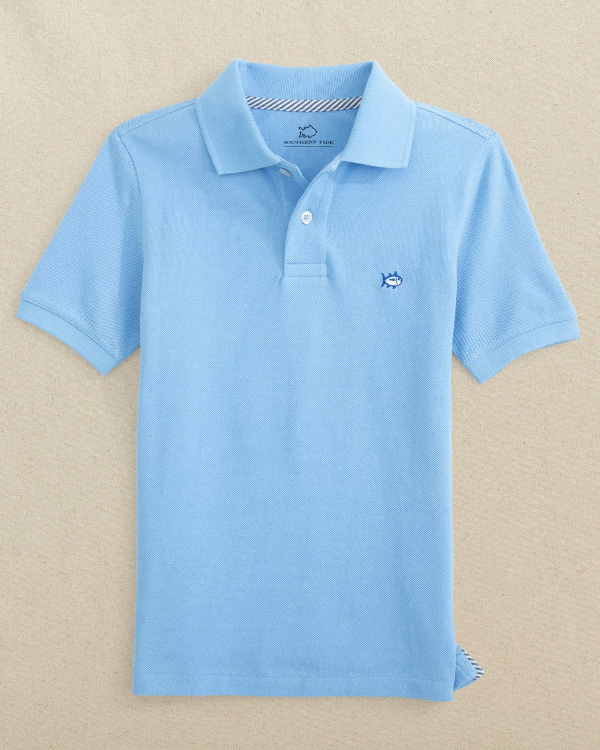 Boys Skipjack Cotton Polo Shirt