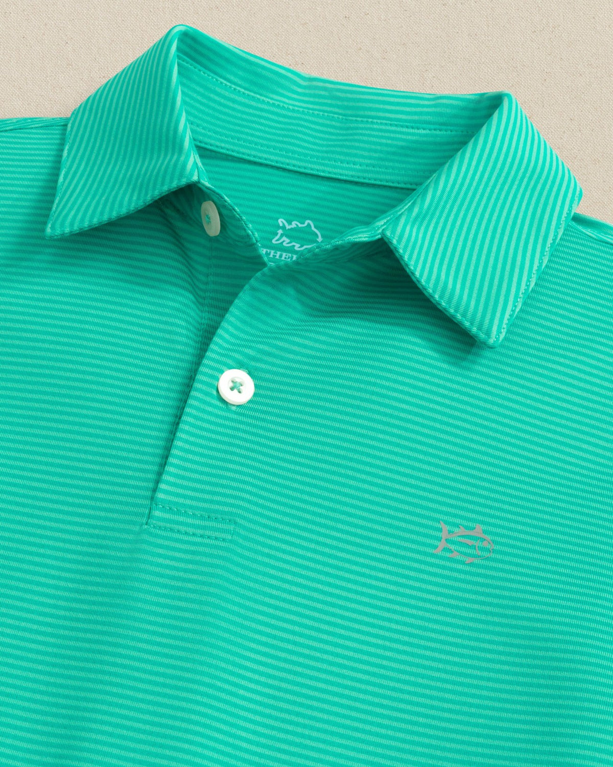 Boys Driver Meadowbrook Stripe Performance Polo