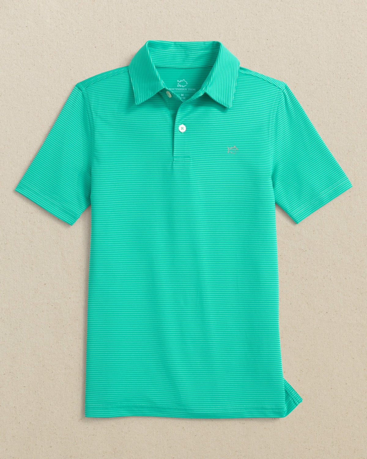 Boys Driver Meadowbrook Stripe Performance Polo