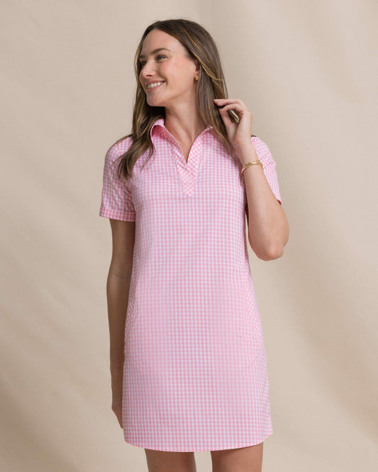 Kamryn Gingham Coastal Breeze® Dress